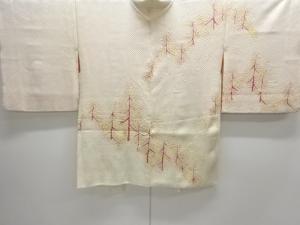 本総絞り　きぬた屋　樹木模様絵羽織